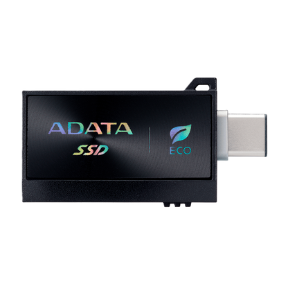 Unidad De Estado Solido Ssd Externo Adata Sc730 512gb Portatil Usb 3.2 Gen 2 Tipo C Windows Mac Android Linux Color Negro Sc730-512g-cacti
