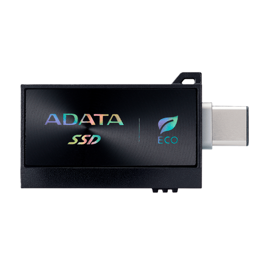 Unidad De Estado Solido Ssd Externo Adata Sc730 512gb Portatil Usb 3.2 Gen 2 Tipo C Windows Mac Android Linux Color Negro Sc730-512g-cacti