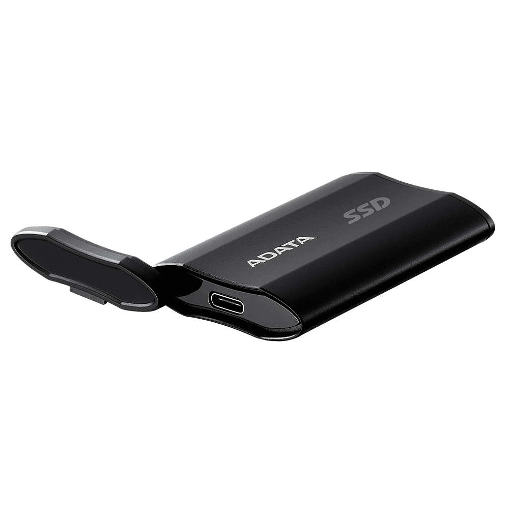 Unidad De Estado Solido Ssd Externo Adata Sd810 500gb Portatil Usb 3.2 Usb Tipo C Windows Mac Android Ps5 Xbox Series X S Color Negro (sd810-500g-cbk)