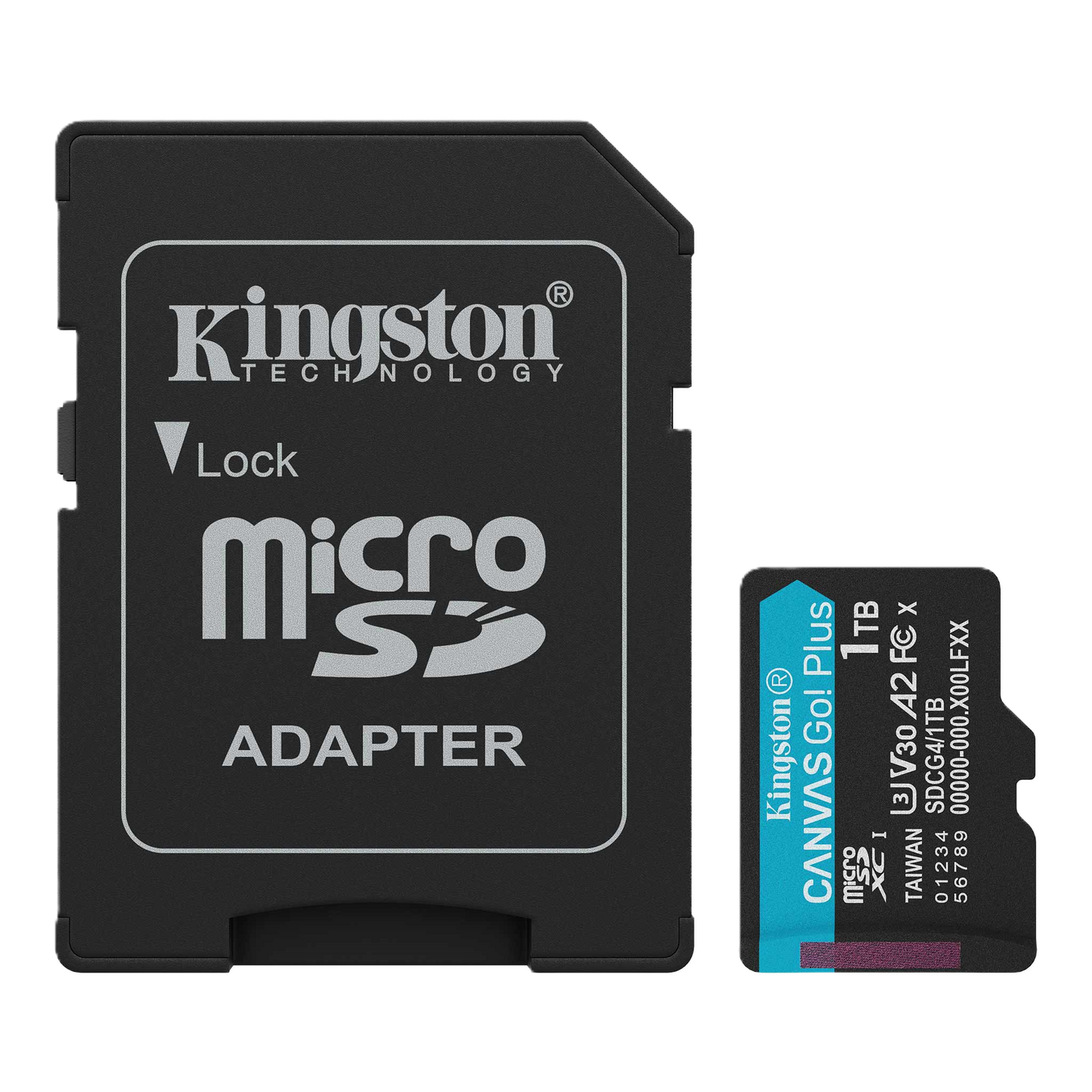 Memoria Flash Micro Sd Kingston Sdxc Canvas Go Plus 256gb 200mb/s Uhs-i U3 V30 C/adaptador (sdcg4/1tb)