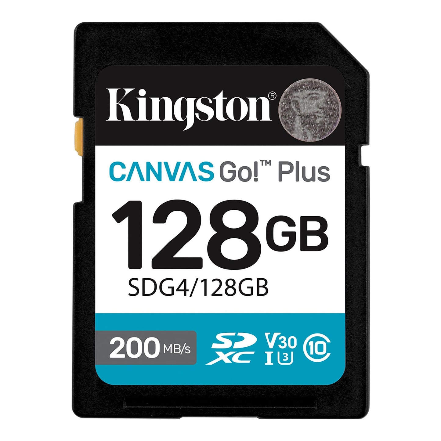 Memoria Flash Sd Kingston Sdxc Canvas Go Plus 128gb 200mb/s C10 Uhs-i U3 V30 (sdg4/128gb)