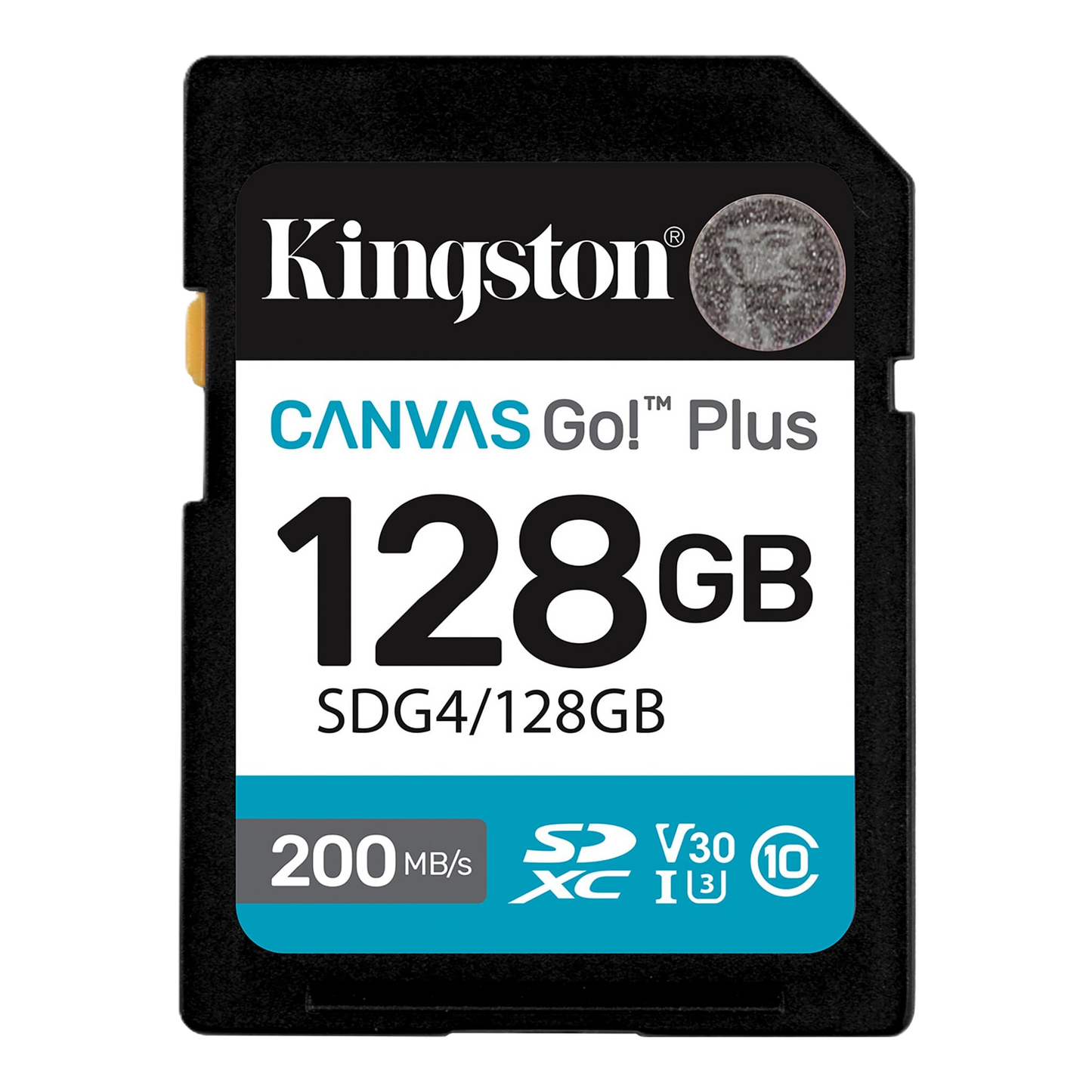 Memoria Flash Sd Kingston Sdxc Canvas Go Plus 128gb 200mb/s C10 Uhs-i U3 V30 (sdg4/128gb)