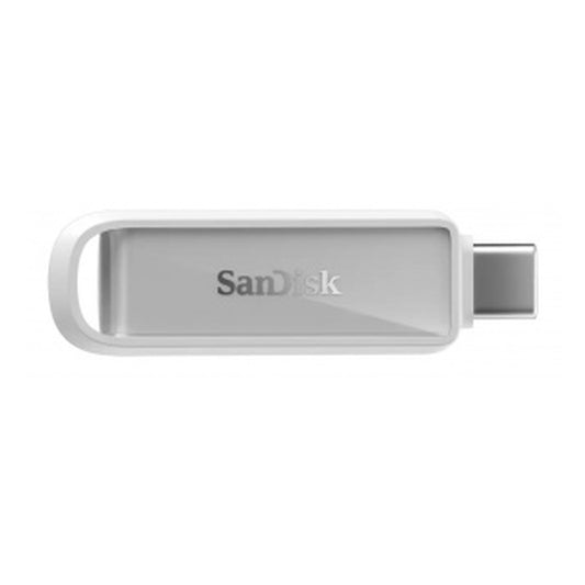 Memoria Sandisk 64gb Usb 3.2 Phone Drive Tipo-c Artic White Sdixs0n-064g-gn6ne