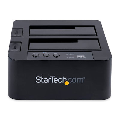 Base Clonadora Dock Station Usb 3.0 Y Esata Copiadora De Unidades De Disco Sata 6gbps De 2.5 Y 3.5 Pulgadas - Clonador Autonomo - Startech.com Mod. Sdock2u33re