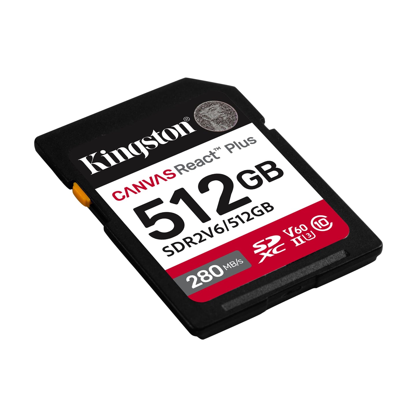 Memoria Flash Sd Kingston Sdxc Canvas React Plus 512gb 280r/150w Uhs-ii U3 V60 Sdr2v6/512gb