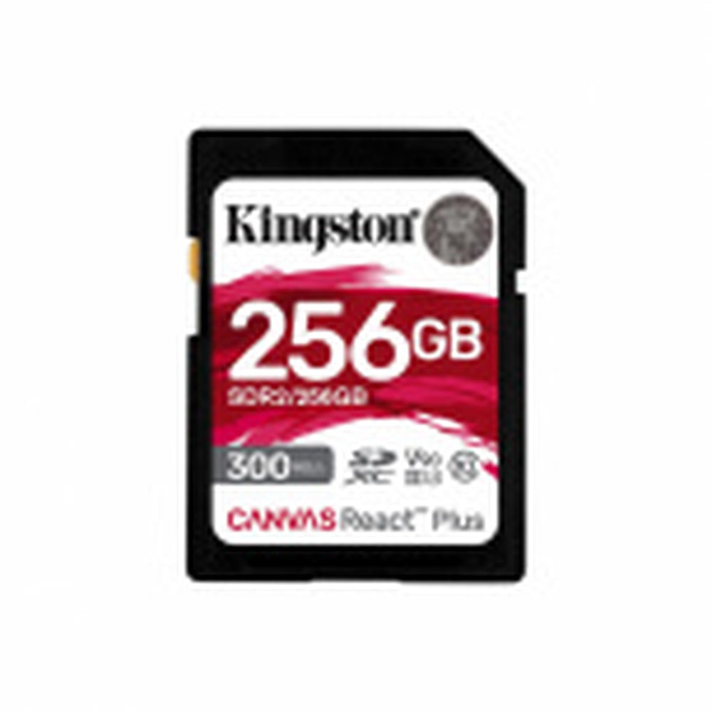 Memoria Flash Sd Kingston Sdxc Canvas React Plus 256gb 300r/260w Uhs-ii U3 V90 (sdr/256gb)