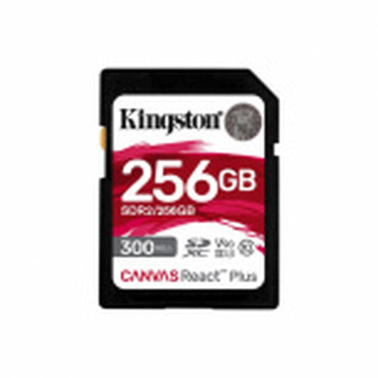 Memoria Flash Sd Kingston Sdxc Canvas React Plus 256gb 300r/260w Uhs-ii U3 V90 (sdr/256gb)
