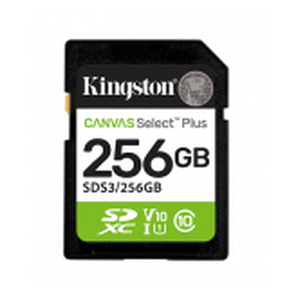 Memoria Flash Sd Kingston Sdxc Canvas Select 256gb 150mb/s C10 Uhs-i U1 V10 (sds3/256gb)