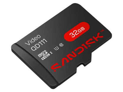 Memoria Sandisk Video Sc Qd111 Micro Sdhc 32gb Videovigilancia 24/7 Clase 10 U1 Lect 100mb/s Esc 20mb/s  Sdsdqas4-032g-bp