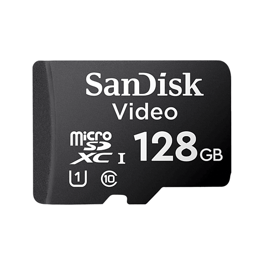 Memoria Sandisk Video Sc Qd111 Micro Sdxc 128gb Videovigilancia 24/7 Clase 10 U1 Lect100mb/s Esc 20mb/s  Sdsdqas4-128g-bp