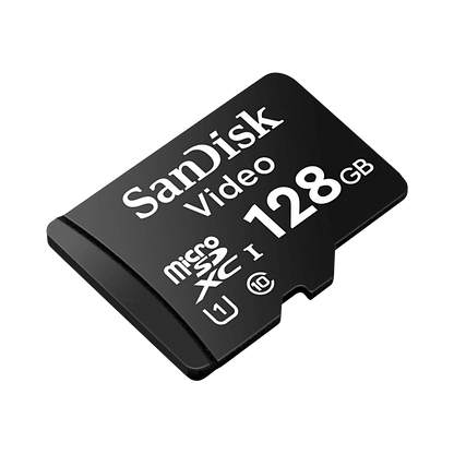 Memoria Sandisk Video Sc Qd111 Micro Sdxc 128gb Videovigilancia 24/7 Clase 10 U1 Lect100mb/s Esc 20mb/s  Sdsdqas4-128g-bp