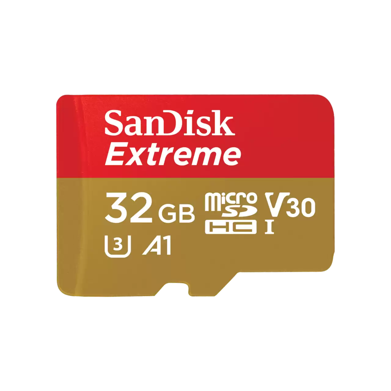 Memoria Sandisk Micro Sdhc 32gb Extreme 100mb/s 4k Clase 10 A1 V30 C/adaptador Sdsqxaf-032g-gn6ma