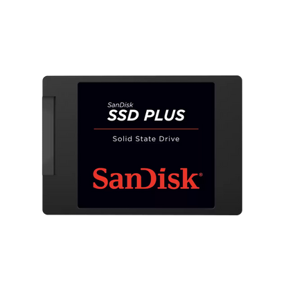 Unidad De Estado Solido Ssd Interno Sandisk Plus 500gb 2.5 Sata3 7mm Lect.545/escr.505mbs  Sdssda-500g-g28