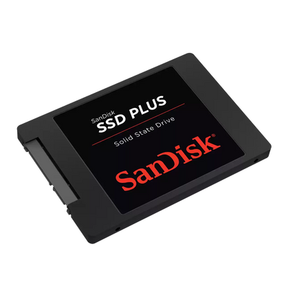 Unidad De Estado Solido Ssd Interno Sandisk Plus 1tb 2.5 Sata3 7mm Lect.545/escr.515mbs  Sdssda-1t00-g28