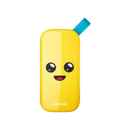 Unidad De Estado Solido Ssd Externo Sandisk Fortnite Portable Banano 1tb Usb 3.2 Gen2 Lect.800 Mb/s Pc Sdssde30-1t00-g25f