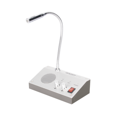 Sistema De Intercomunicación | Ideal Para Ventanillas | Audio De Voz De Dos Vías | 12v/1a 3w | Micrófono Interior + Micrófono Exterior