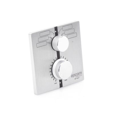 Control de  Volumen Remoto con Selector de Canales Compatible con Amplificador SF2240UC - SF4240UC