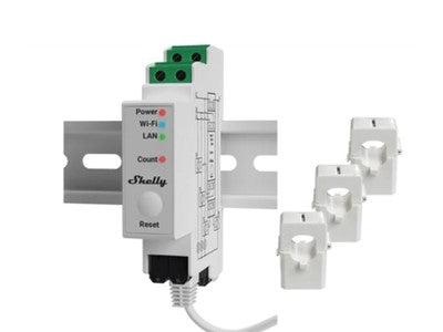Medidor Trifásico de Corriente Alterna / WIFI / industrial y residencial / Nube P2P