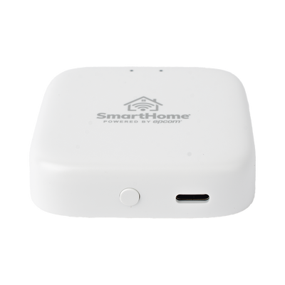 (ZigBee) Controlador HUB ZigBee, conexión Bluetooth y  Wifi, compatible con Alexa y GoogleHome y cámaras IP SmartHome by Epcom