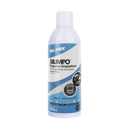 Espuma Silimpo Para Gabinetes De Equipos Electronicos Antiestatico Silimex 454 Ml
