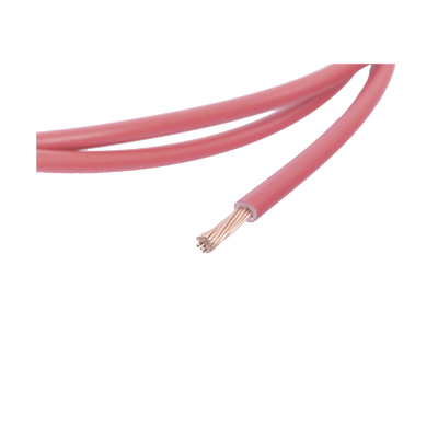 Cable Eléctrico De Cobre Recubierto Thw-ls Calibre 12 Awg 19 Hilos Color Rojo (venta Por Metro)