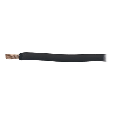 Cable De Cobre Recubierto Thw-ls Calibre 2/0 Awg 19 Hilos Color Negro (retazo De 25 Metros)