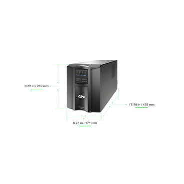 No Break De 1500va Linea Interactiva Con 8 Nema 5-15r
