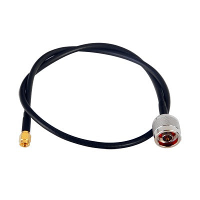 Jumper De 60 Cm Con Cable Rg-58u-sys, Conectores N Macho A Sma Macho Inverso.