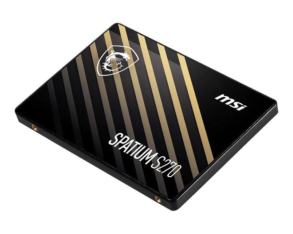 Unidad De Estado Solido Interno 480gb Msi S270 2.5 Sata Lect.360/escrit.450mbs 7mm Pc/laptop/minipc