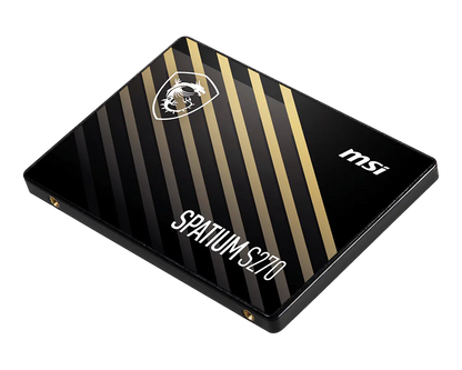 Unidad De Estado Solido Interno 480gb Msi S270 2.5 Sata Lect.360/escrit.450mbs 7mm Pc/laptop/minipc