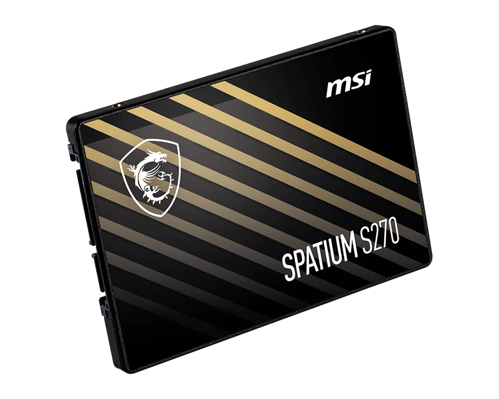 Unidad De Estado Solido Interno 480gb Msi S270 2.5 Sata Lect.360/escrit.450mbs 7mm Pc/laptop/minipc