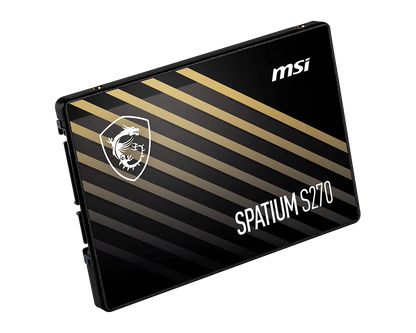 Unidad De Estado Solido Interno 480gb Msi S270 2.5 Sata Lect.360/escrit.450mbs 7mm Pc/laptop/minipc