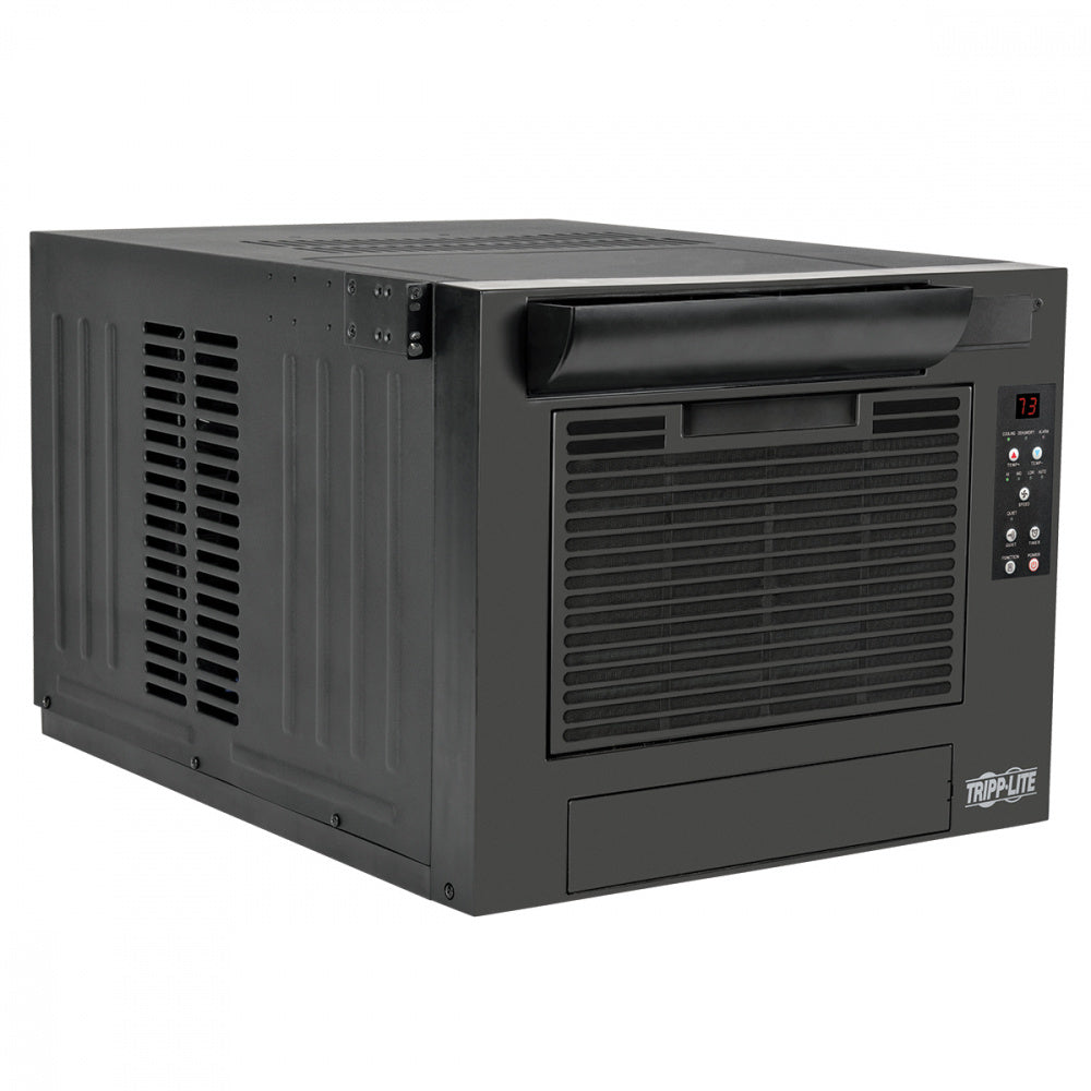 Unidad De Aire Acondicionado Para Racks De Servidores: 9,000 Btu (2.7 Kw), 120 V, Refrigerante R32, Rack De 8u, Color Negro Tripp-lite Series