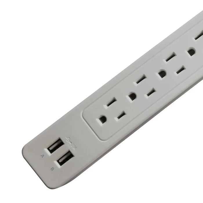 Supresor De Picos Koblenz Ss-550-usb, 550 Joules, 5 Contactos Aterrizados, 2 Puertos Usb. 1 AÑo De Garantia. Sku 00-5333-000