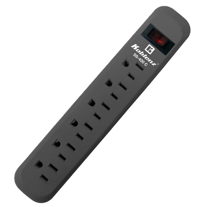 Supresor De Picos Koblenz Ss-420-c, 420 Joules, 6 Contactos Aterrizados Nema 5-15r. 1 AÑo De Garanta Sku 00-5340-00-5