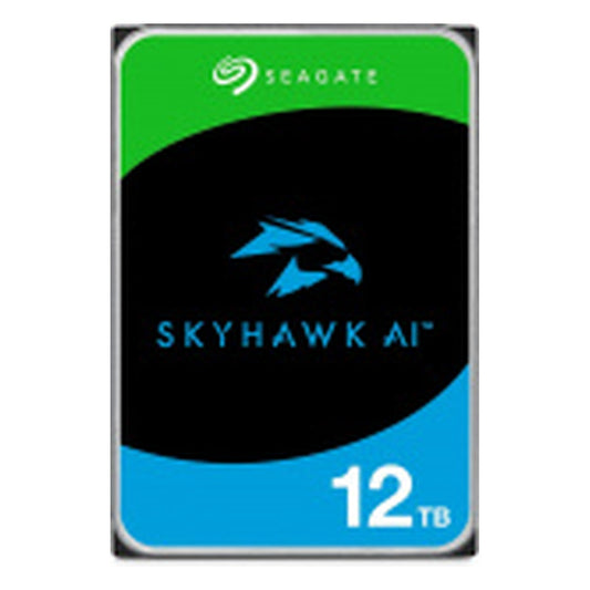 Disco Duro Interno Seagate Skyhawk Ai 12tb 3.5 Escritorio Sata3 6gb/s 285mb 7200rpm Video Vigilancia Ai 24x7 Nvr 1-16 Bahias 1-64 Cam
