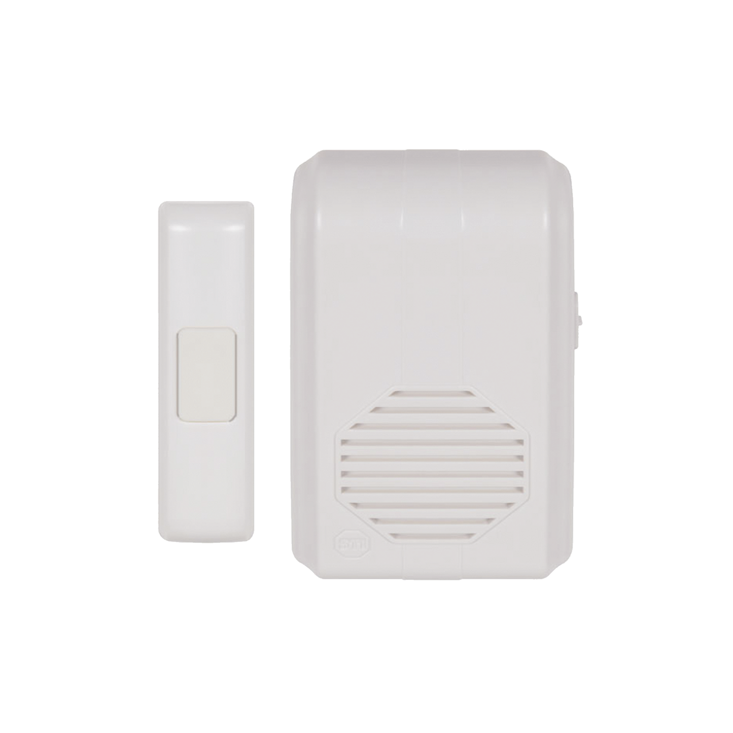 Timbre Inalámbrico Para Puerta Con 10 Tonos, Hasta 150m Linea de Vista, Con Receptor Inalámbrico Incluido, 110Vca