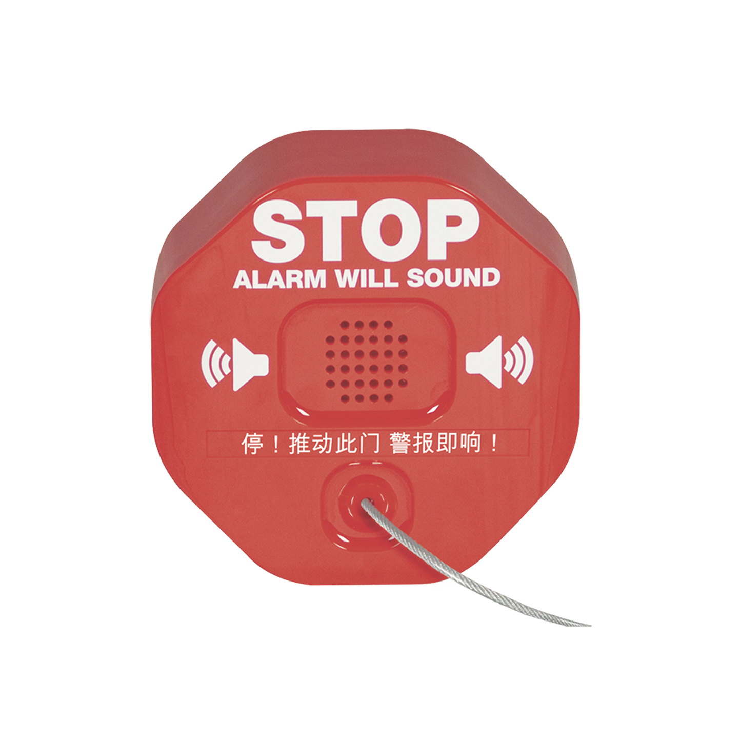 Alarma Theft Stopper® Para Prevenir Robo y Mal Uso De Extintores De Incendio