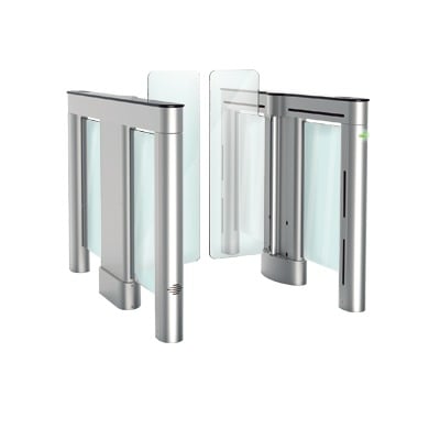 Torniquete Óptico Doble Serie Supervisor 5000 con hojas de cristal de 46