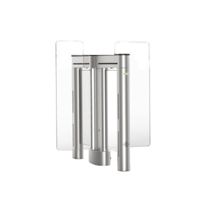 Torniquete óptico doble (central) serie Supervisor 5000 con hojas de cristal de 35"