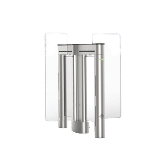 Torniquete óptico doble (central) serie Supervisor 5000 con hojas de cristal de 35"