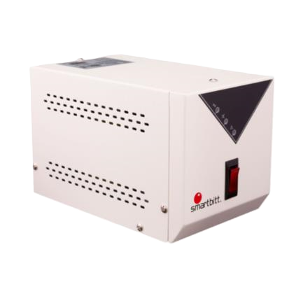 Regulador De Voltaje Smartbitt  Sbavrc2000  2000va/1200w 1 Contacto Para Linea Blanca Y Aplicaciones Con Motor Ca