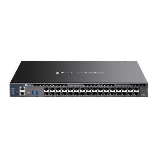 Switch Omada L3 Sdn Administrable / 48 Puertos Gigabit Y 6 Puertos Sfp+ / Funciones Rip, Vrrp, Servidor Dhcp / Administración Centralizada Omada / Fuente Redundante