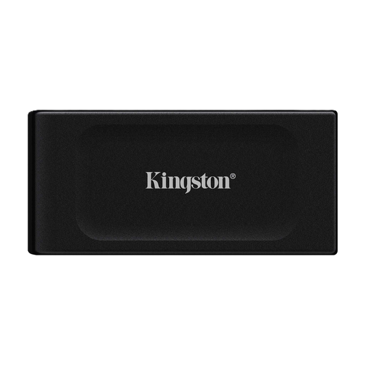 Unidad De Estado Solido Kingston Externo Xs1000 2tb Usb 3.2 Gen 2 Lect.1050/escrit.1000 Mb/s Conector Tipo A Tipo C Sxs1000/2000g