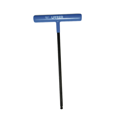 Llave Hexagonal Larga Tipo "t"/ Punta De Bola Ergonómica / Métrica 8 Mm.
