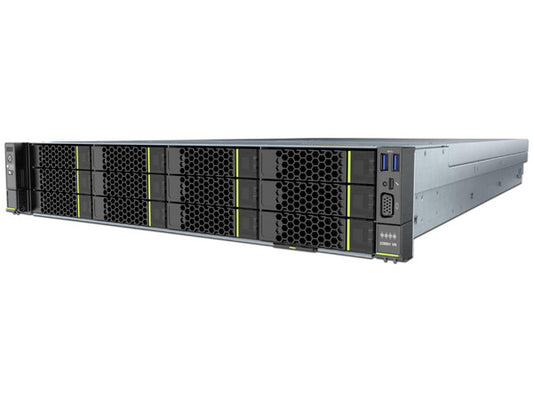 Servidor Xfusion 2288h V6 2x Xeon Silver 4310 12c 2.|ghz /ram 2x32gb 3200mhz /ssd 2x480gb 2.5 Sata /raid Xr-450 2gb Cache Super Cap /red 2 Ports 1gb Rj45/ Ps 2x900w  / Ibmc