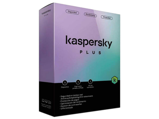 Kaspersky Plus 5 Disp 1 Año