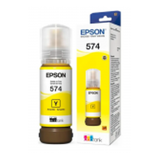 Botella De Tinta Epson Modelo T574 Amarillo Para L8050
