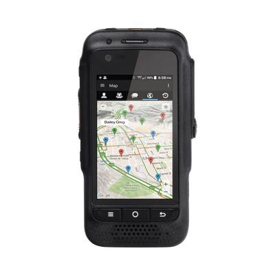 Radio Poc 4g Lte Ip67  Compatible Con Nxradio Y Tassta /pantalla Táctil 3.1" Gorilla Glass 3