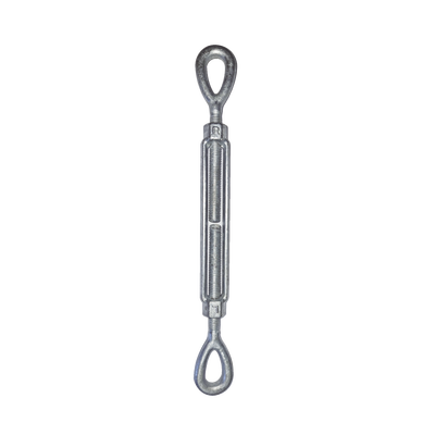 Tensor de 5/8" x 12" Acero Forjado OJO-OJO Galv. Inmersión en Caliente (Carga Max. 3500 lbs).